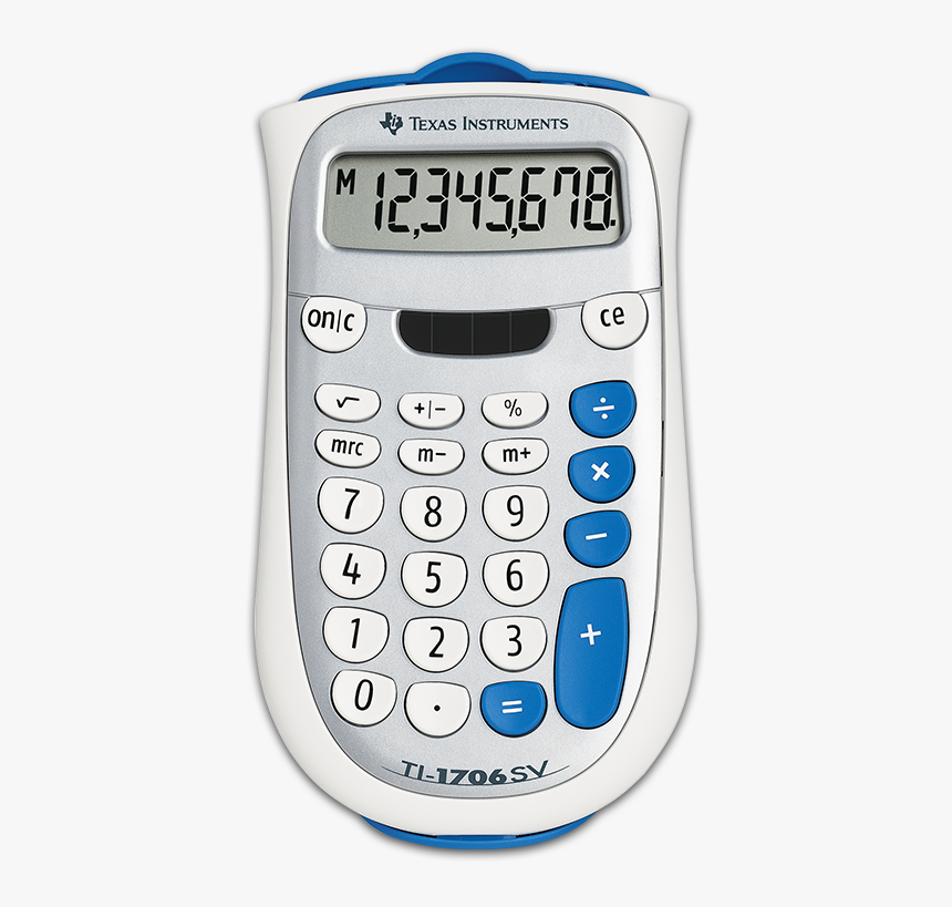 Product Basic Feat 1706sv - Calculator, HD Png Download