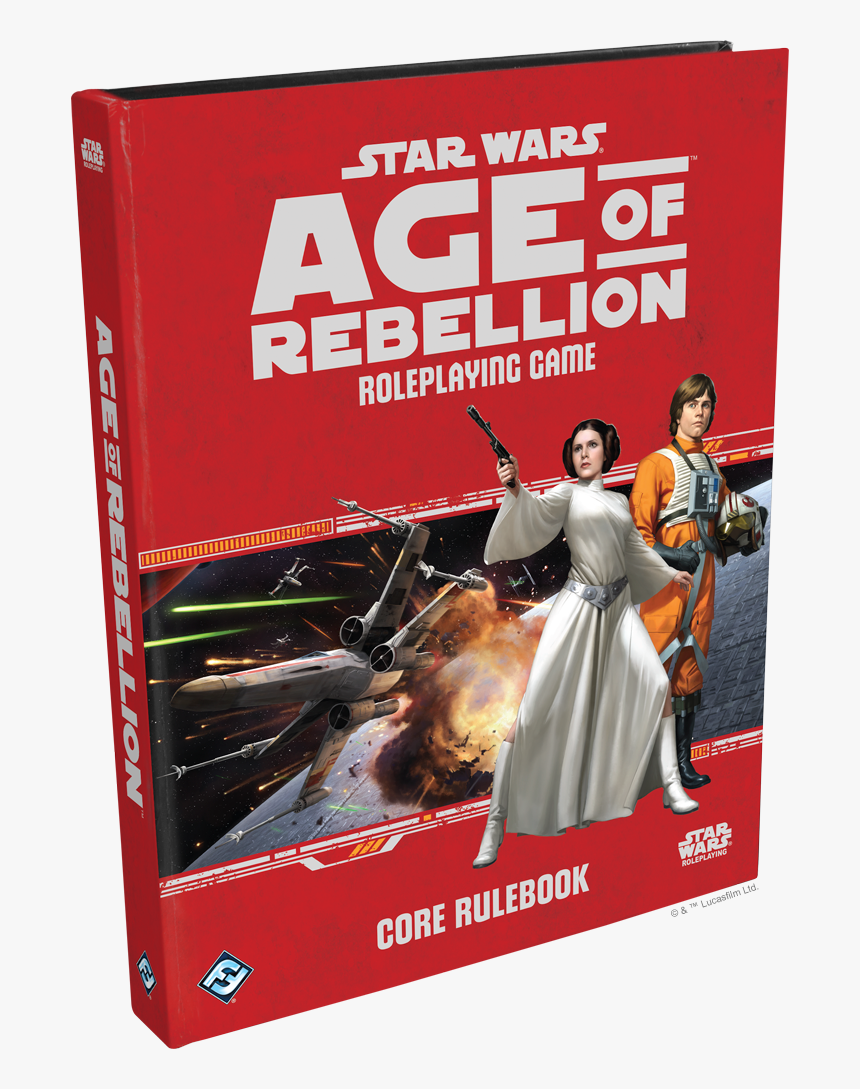 Star Wars Age Of Rebellion Core Book, HD Png Download