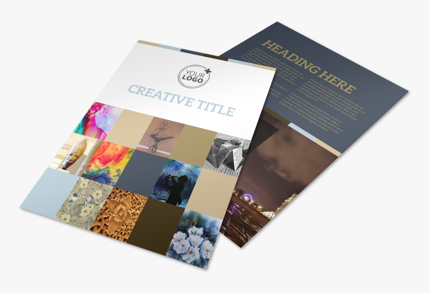 Art Flyer Template - Gallery Flyer, HD Png Download