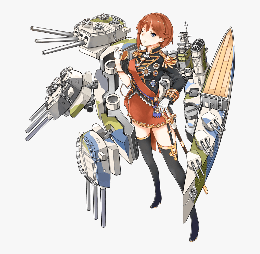 Thumb Image - Azur Lane Nelson Kancolle, HD Png Download