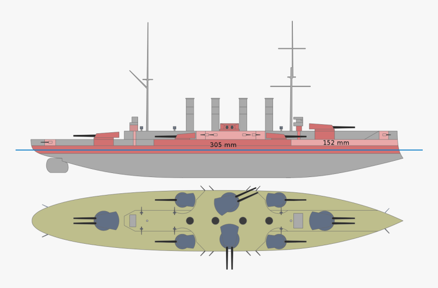 Cuniberti Ideal Battleship, HD Png Download
