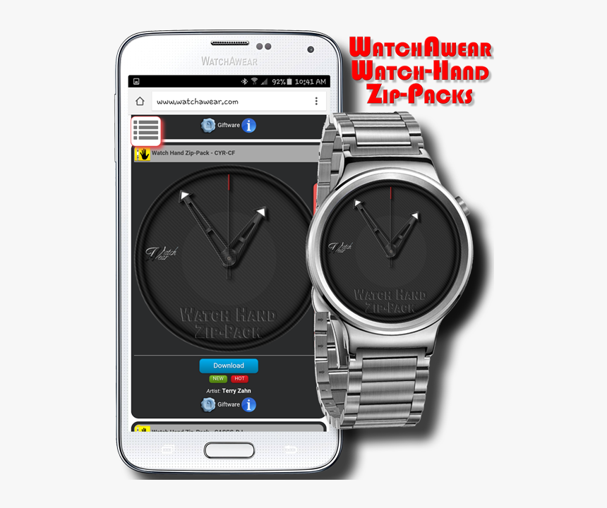 Analog Watch, HD Png Download