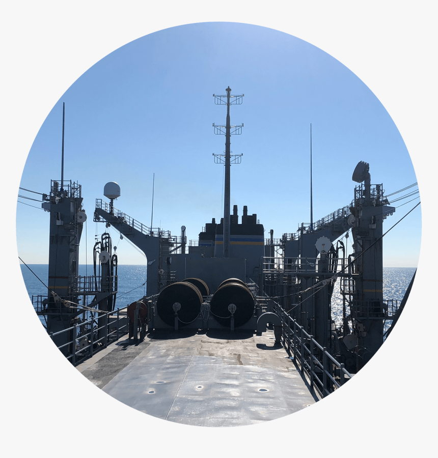 Ship S Deck W/ Circular Mask - Battlecruiser, HD Png Download