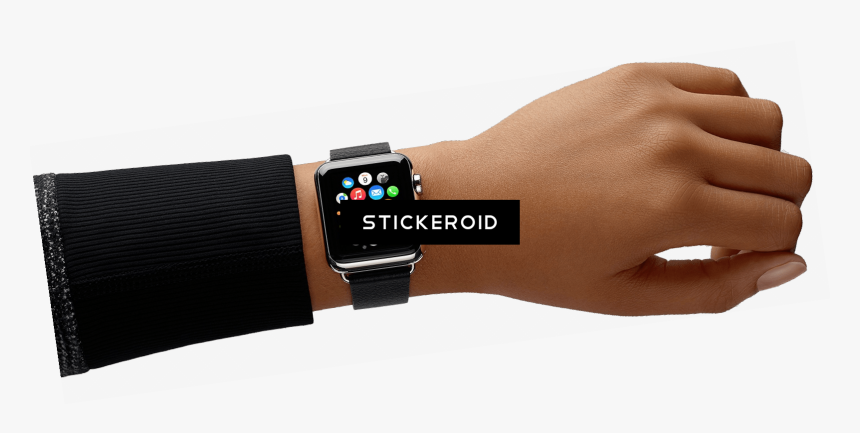 Apple Watch Hand - Analog Watch, HD Png Download