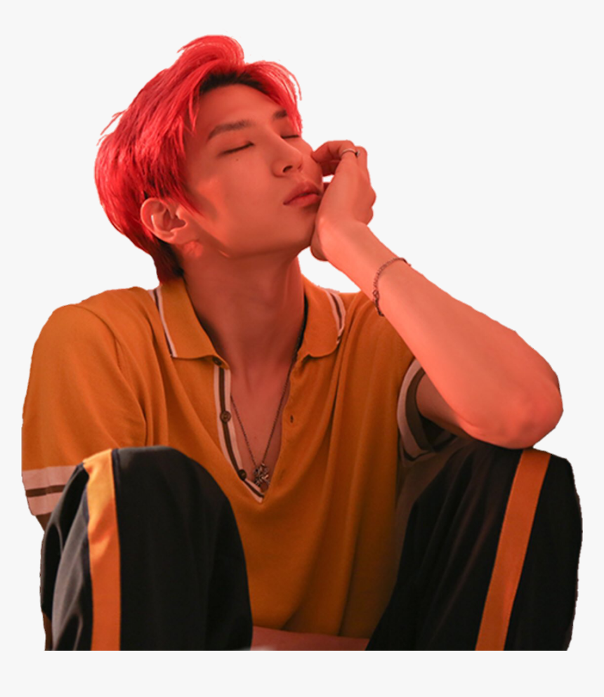 #vixx #leo #vixxleo #jungtaekwoon #kpop #music #korea - Red Hair, HD Png Download