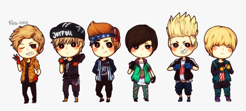 31 Images About 👾lc9💝 On We Heart It - Block B Chibi Png, Transparent Png