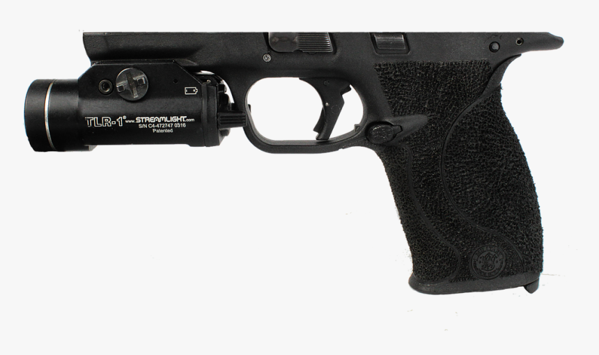 Stippled Smith And Wesson M&p With Streamlight Tlr-1 - Nightstick Twm 350, HD Png Download