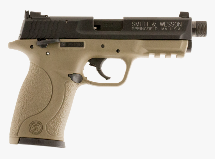 - Smith And Wesson M&p - Smith And Wesson 40 Tan, HD Png Download