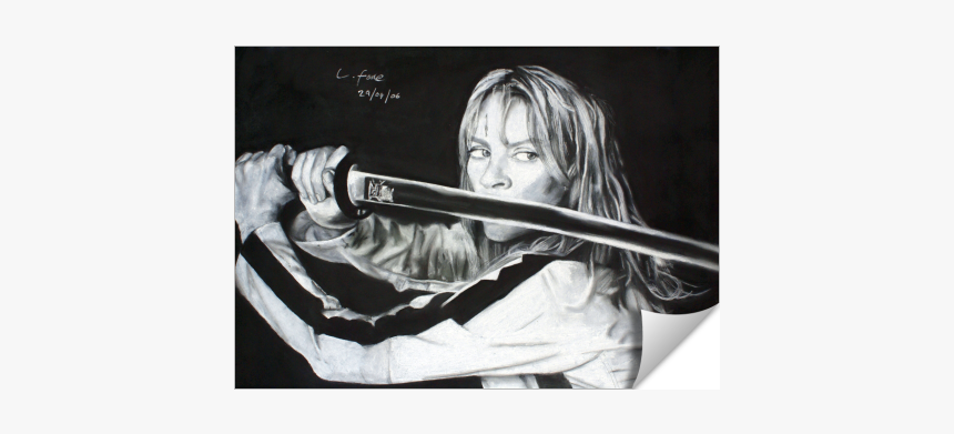 Kill Bill - Beatrix Kiddo - Uma Thurman Kill Bill Sword, HD Png Download