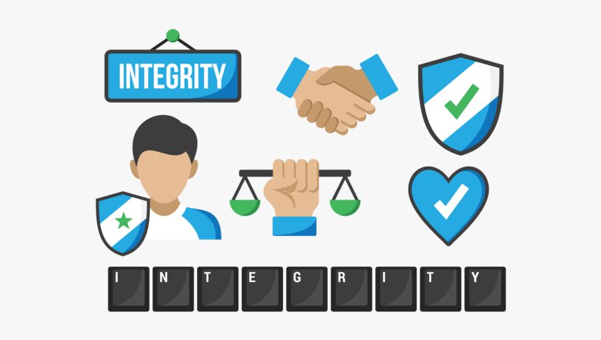 Integrity Icons Vector - Integrity Clip Art Logo, HD Png Download