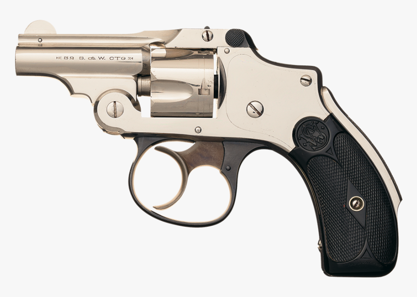 Smith Wesson Safety Hammerless 38 1 1 2, Hd Png Download - Revolver, Transparent Png