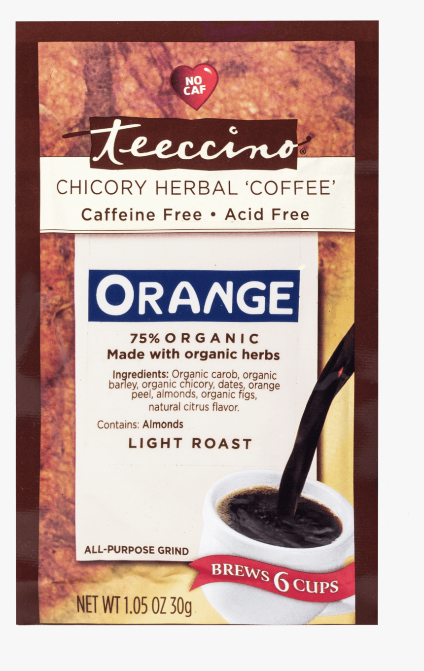 Teeccino Herbal Coffee Hazelnut, HD Png Download