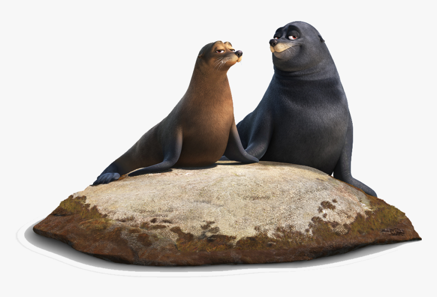 Transparent Idris Elba Png - Finding Dory Seal Character, Png Download