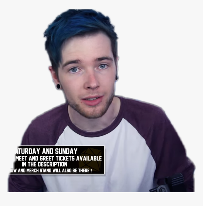 #dantdm - Photo Caption, HD Png Download