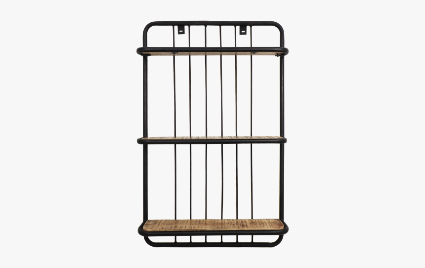 Hsm Collection Wandregal Mangoholz/eisen, HD Png Download