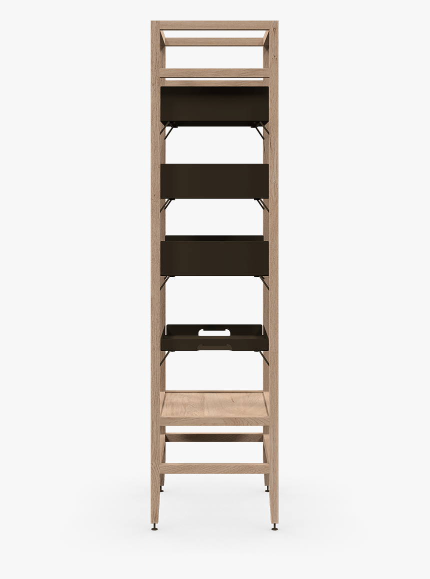 Coquo Volitare White Oak Solid Wood Modular 3 Shelves - Shelf, HD Png Download