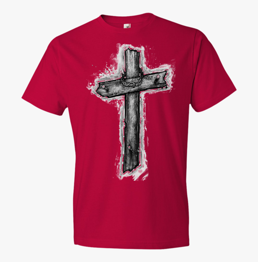 Christ Cross Lightweight T-shirt - Lunikoff T Shirt, HD Png Download