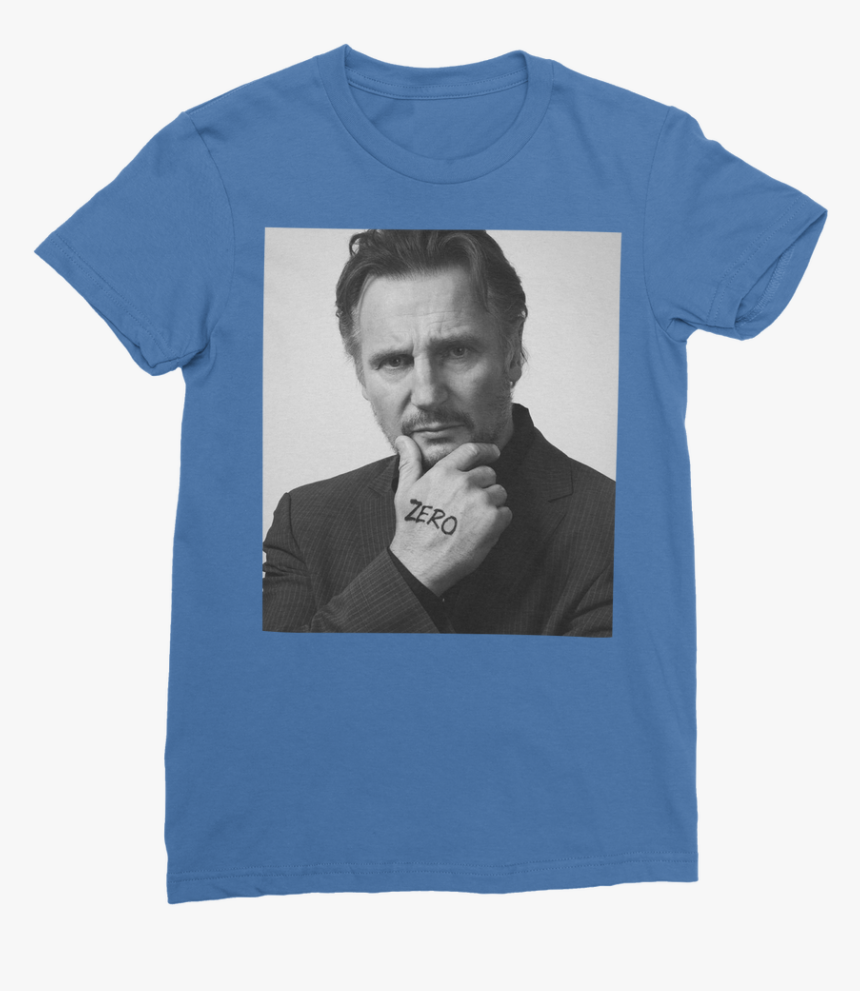 Liam Neeson ﻿classic Women S T-shirt 
 Class - Shirt, HD Png Download