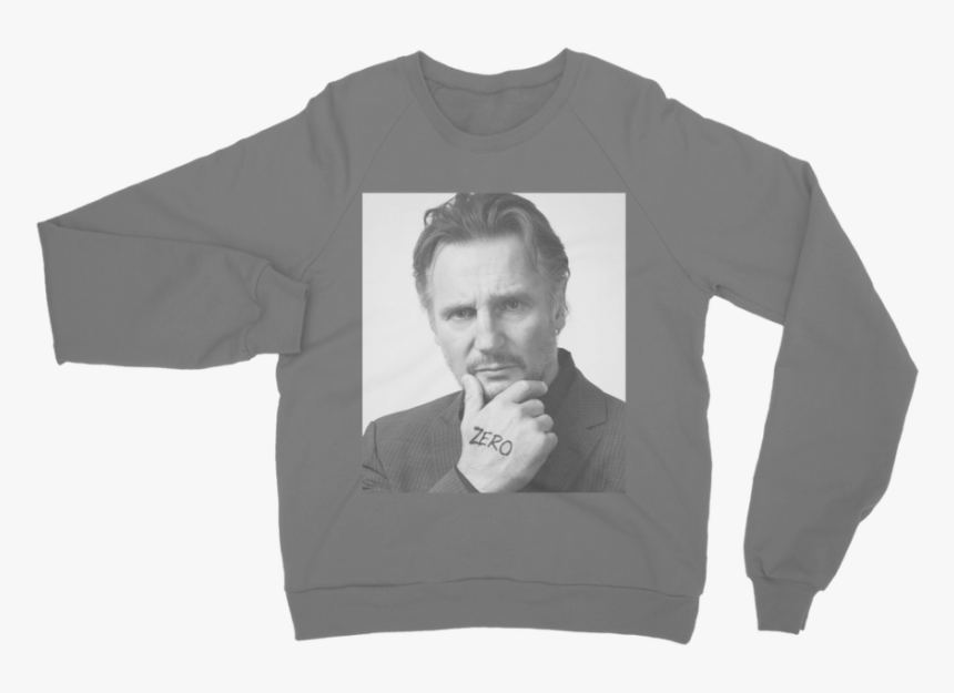 Liam Neeson ﻿classic Adult Sweatshirt 
 Class Lazyload - Sweater, HD Png Download