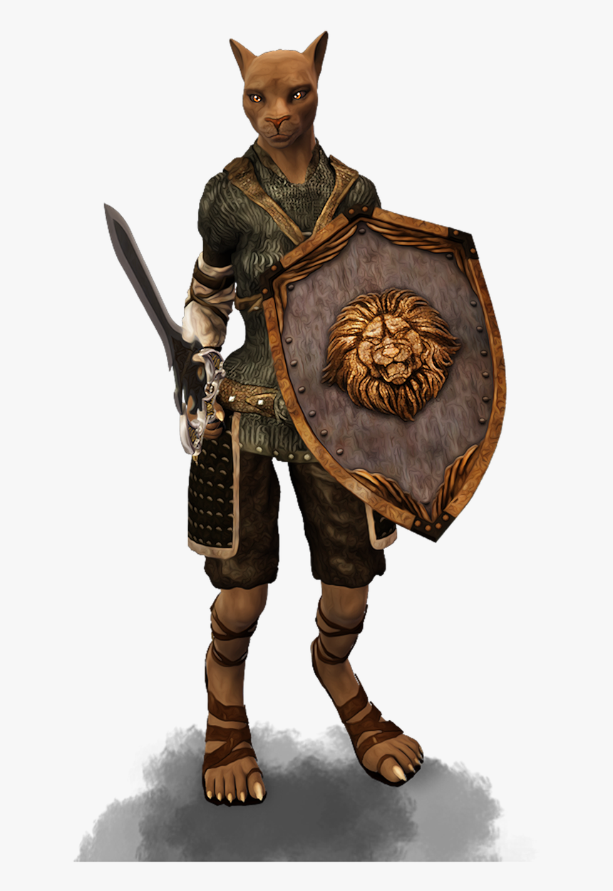 Female Cat Warrior, HD Png Download