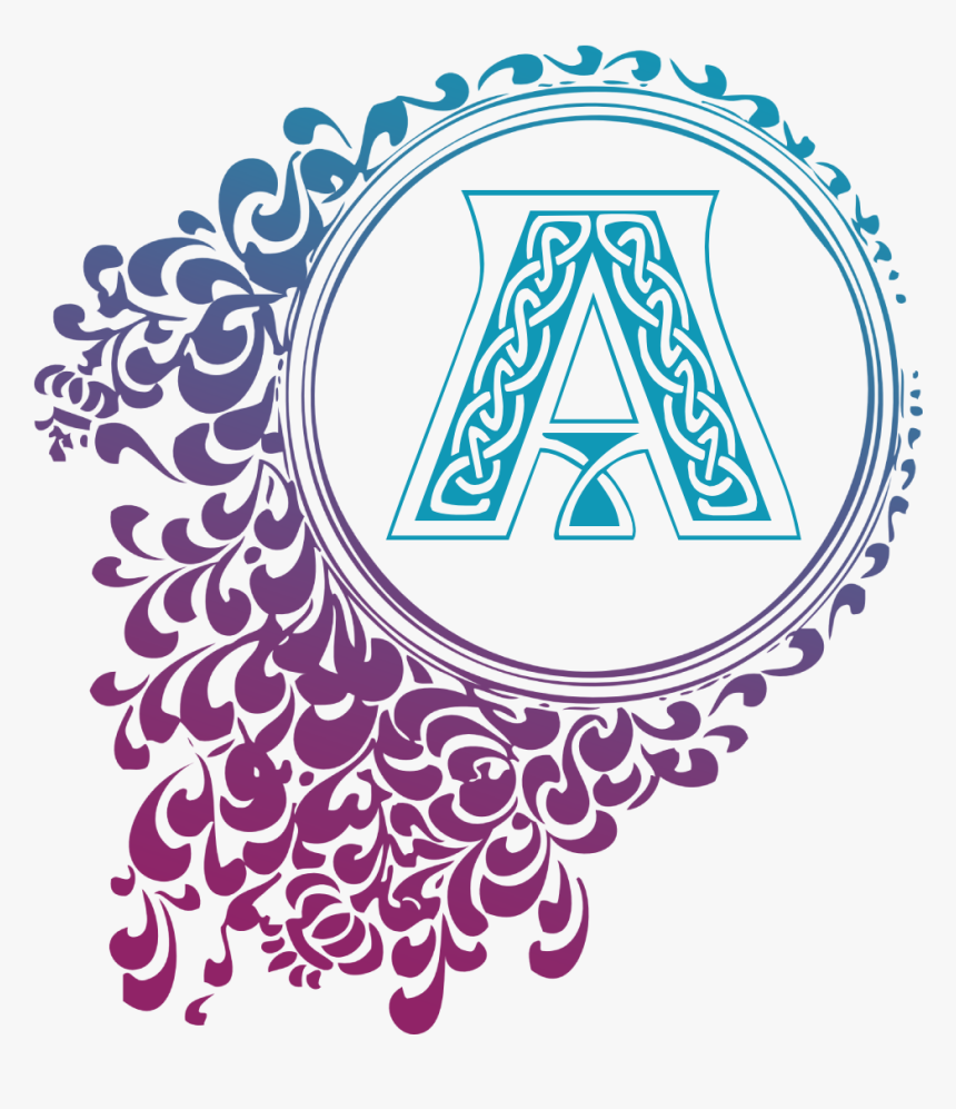Ami Urban Logo - Floral Circle Design Png, Transparent Png