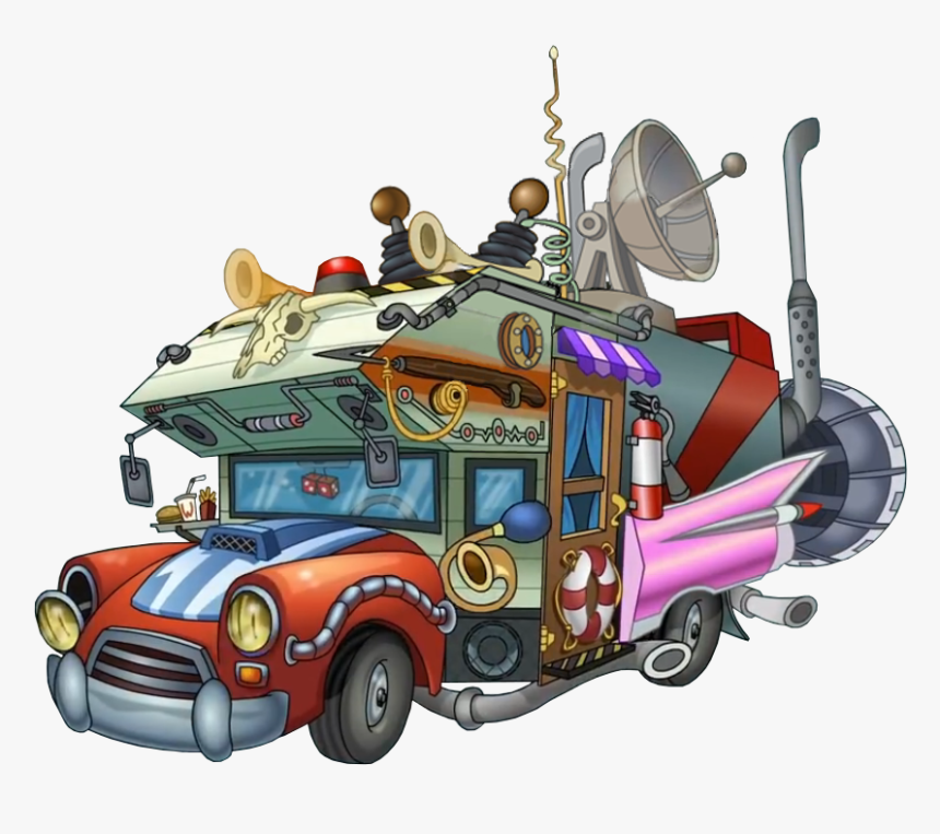 Zombies Wiki - Crazy Dave Time Machine, HD Png Download