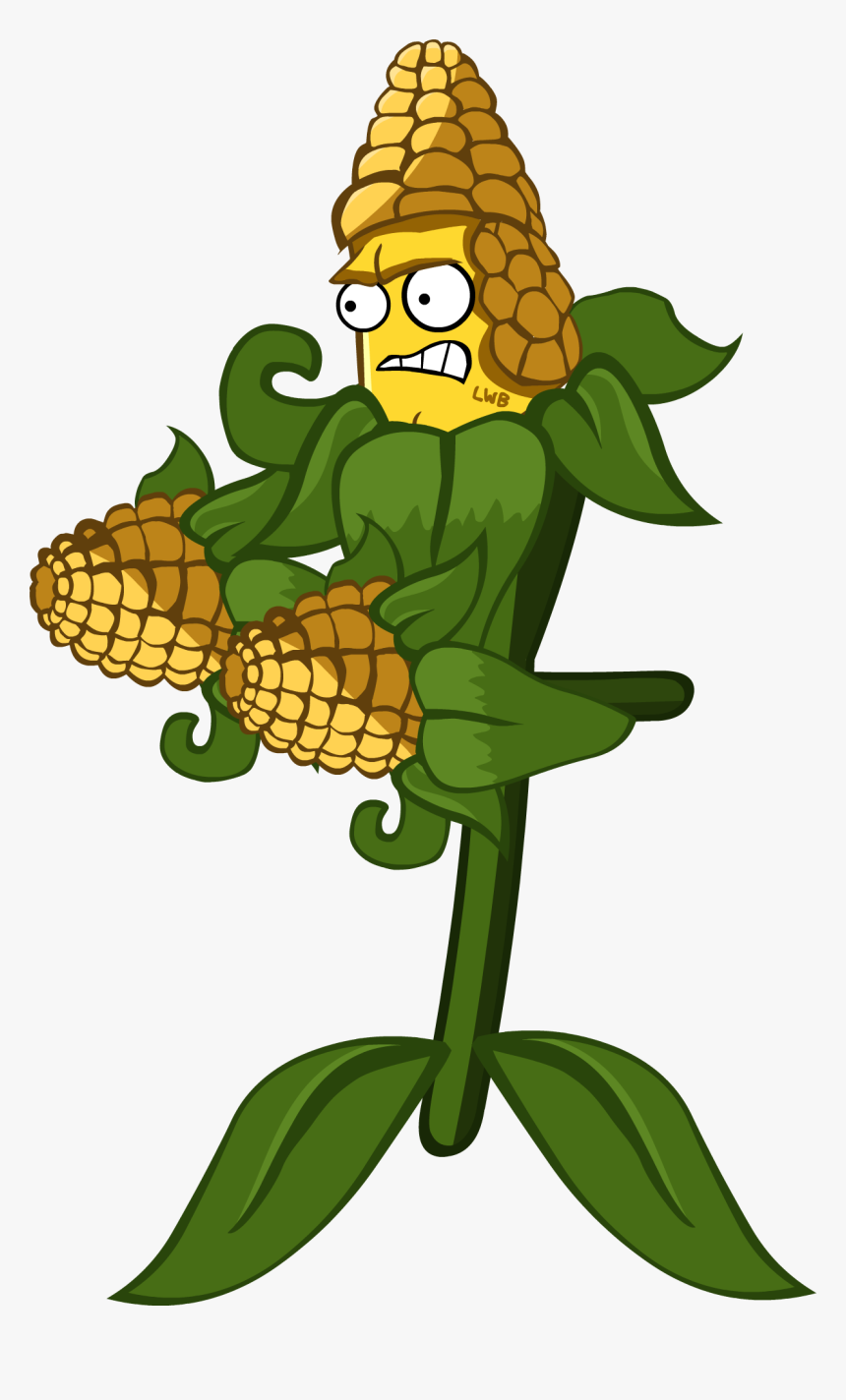 Crops Clipart Corn Leaf - Plants Vs Zombies 2 Corn, HD Png Download