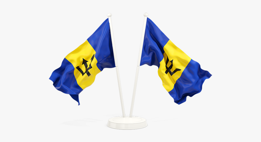 Two Waving Flags - French Flag White Background, HD Png Download