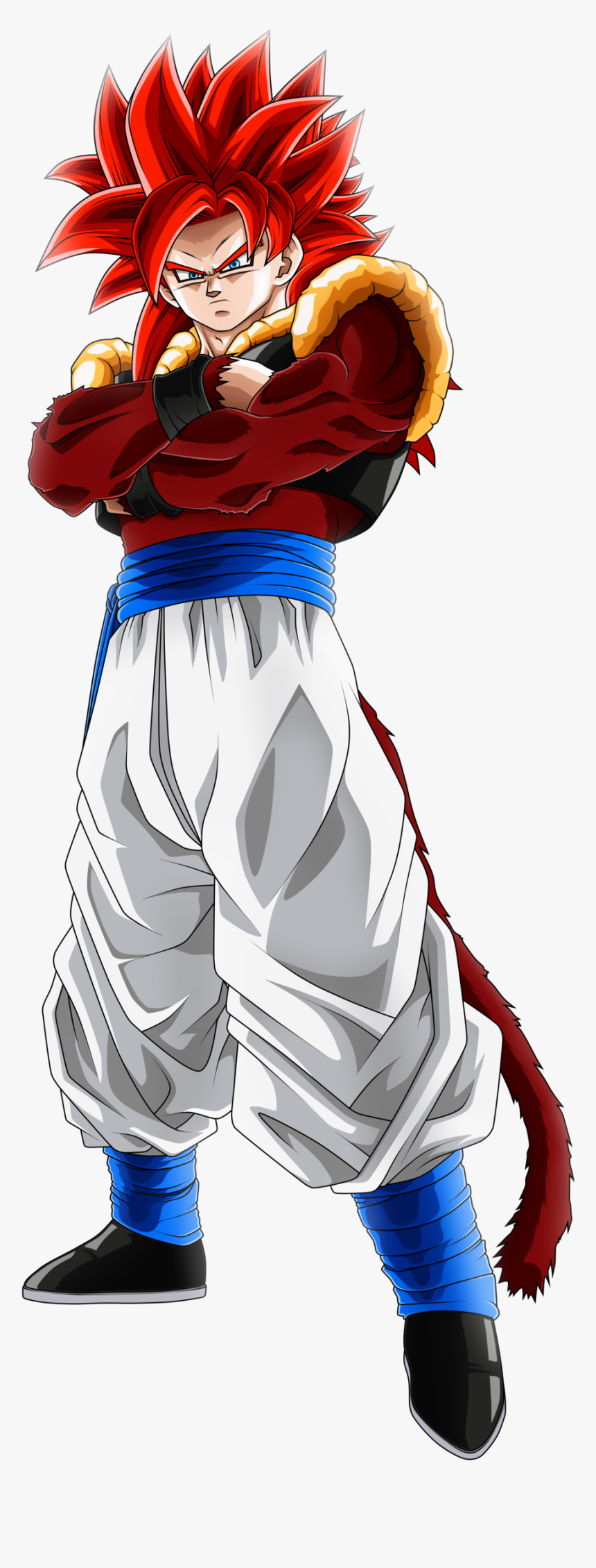 Dbgt Gogeta Ssj 4, HD Png Download