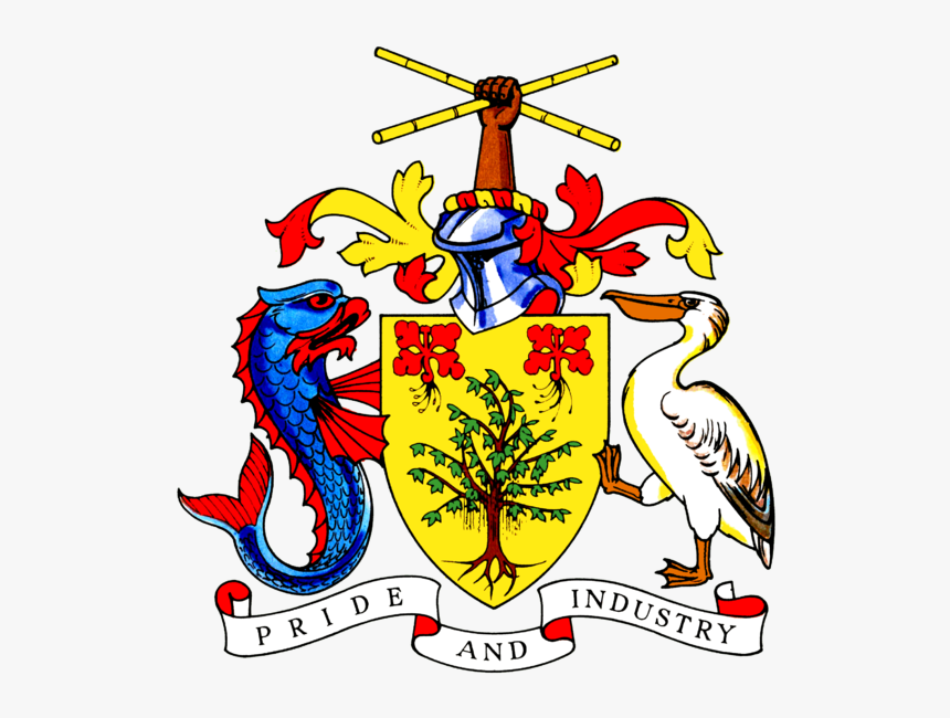 Barbados National Coat Of Arms, HD Png Download