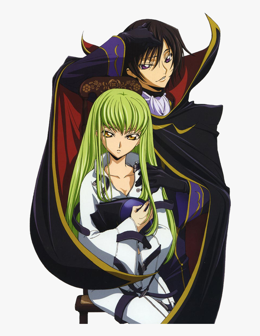 #codegeass #lelouchvibritannia - Lelouch Lamperouge And Cc, HD Png Download