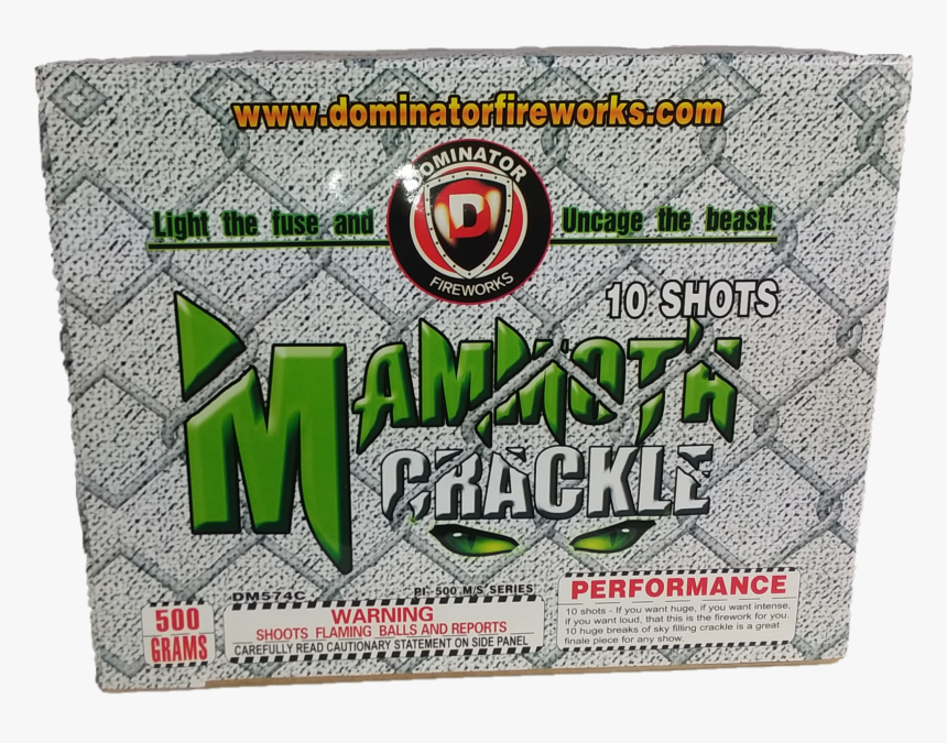 Dm574c Mammoth Crackle - Caffeinated Drink, HD Png Download
