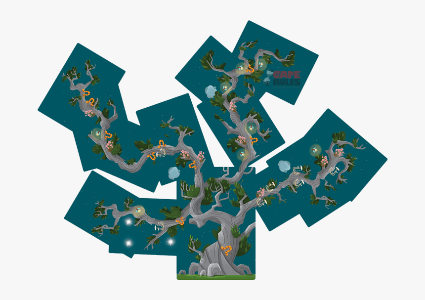 Transparent Kodama Png - Kodama Tree Spirits Board Game, Png Download