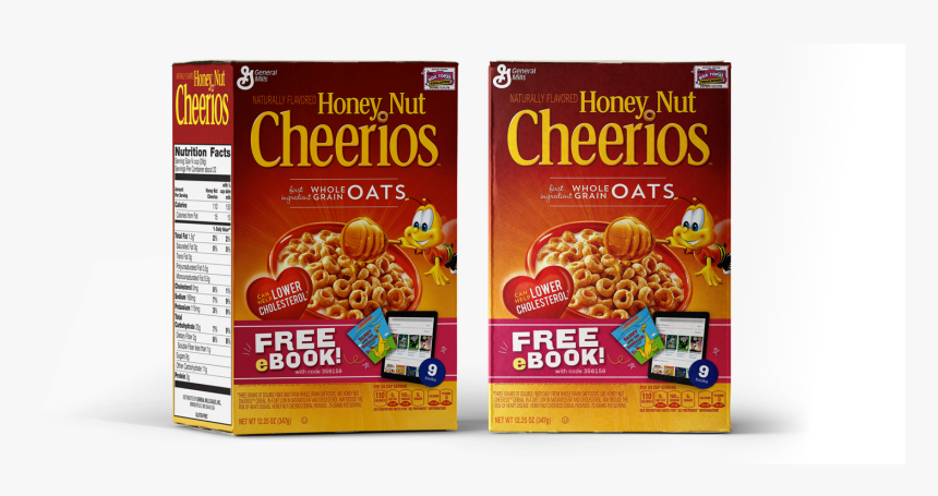 Honey Nut Cheerios , Png Download - Honey Nut Cheerios, Transparent Png