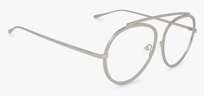 Glasses , Png Download - Silver, Transparent Png