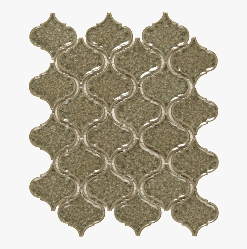 3 In X 3 In Arabesque Smoke Barossa Valley Glass™ Crackle, HD Png Download