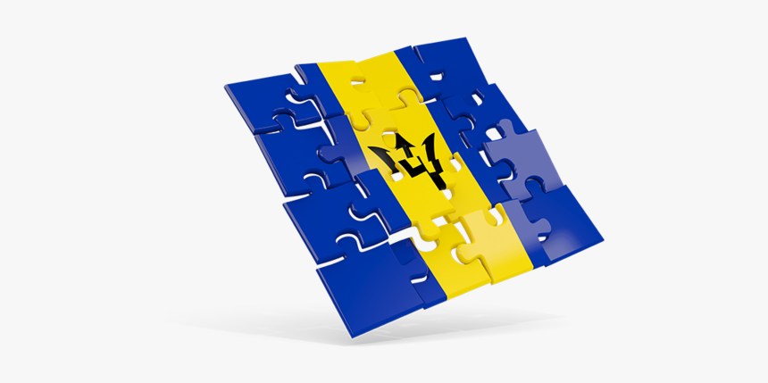 Square Puzzle Flag - European Union Flag Puzzle, HD Png Download