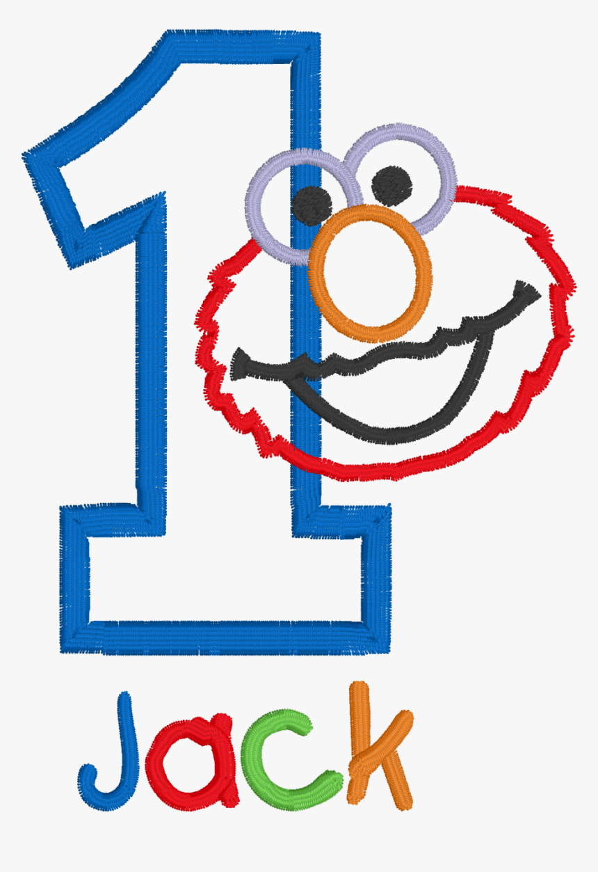 transparent elmo birthday png birthday number 1 png png download transparent png image pngitem