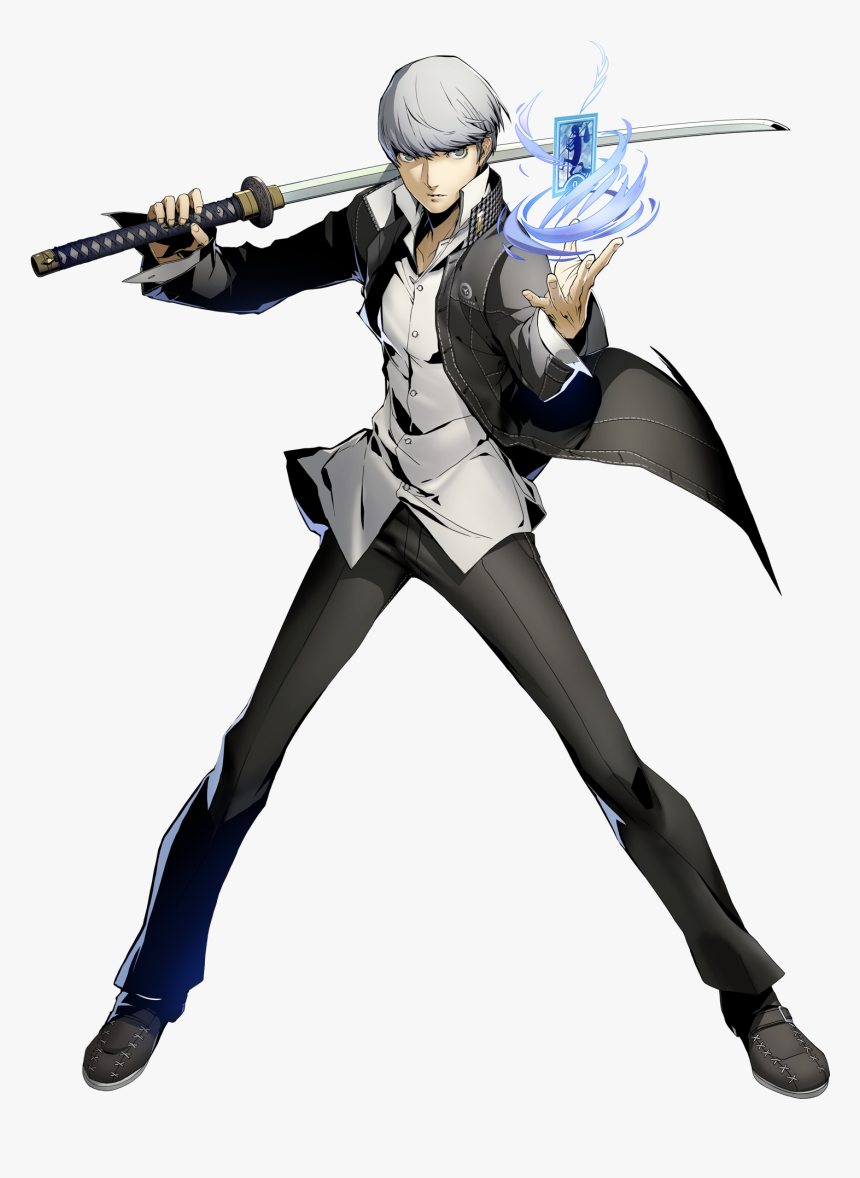 Transparent Naoto Shirogane Png - Blazblue Cross Tag Battle Yu Narukami, Png Download