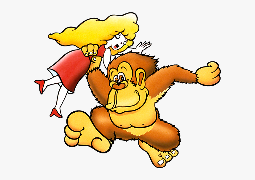 Donkey Kong And Lady Spirit, HD Png Download