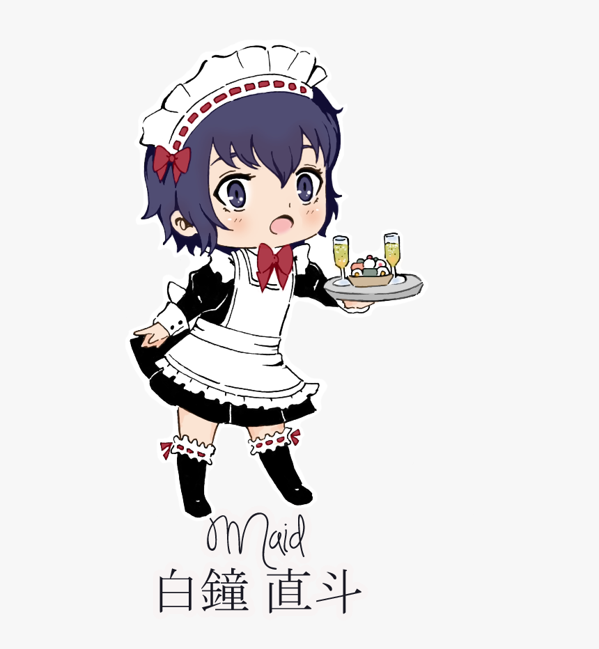 Naoto Shirogane Maid, HD Png Download