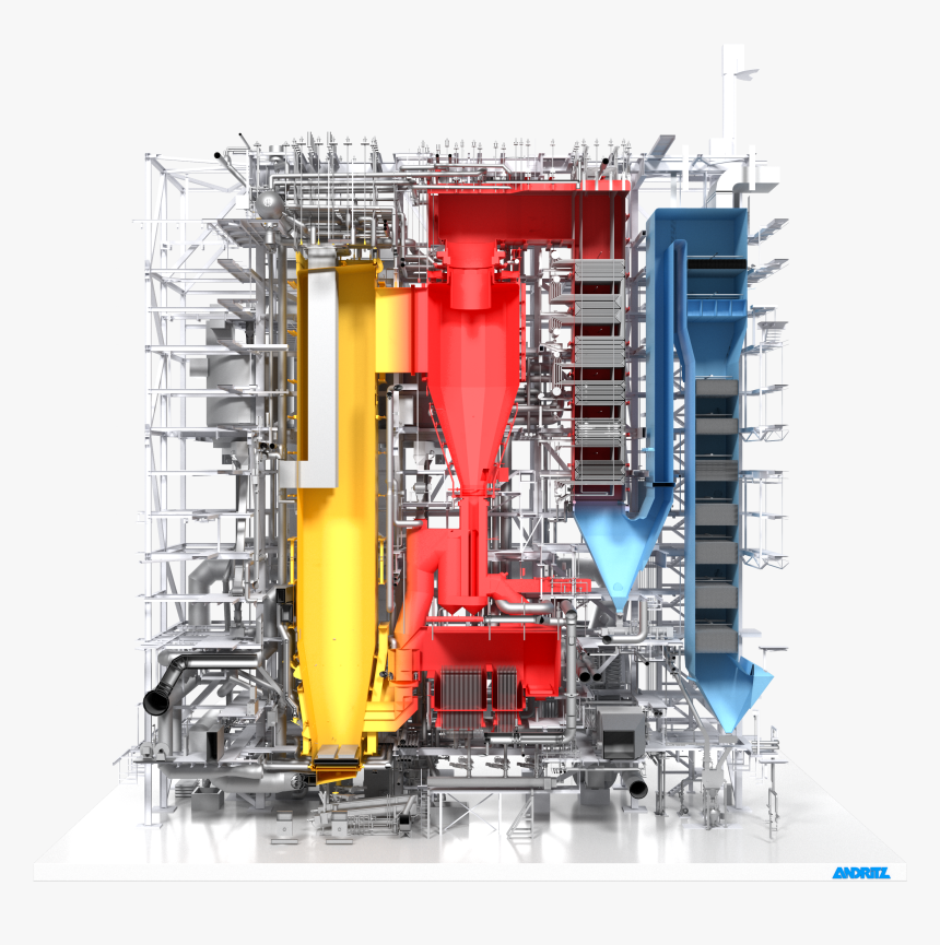 Dykt Ichihara Cfb Boiler 3d - Machine, HD Png Download