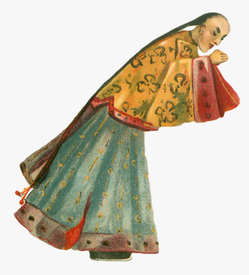 #chinese #man #china #retro #vintage #freetoedit, HD Png Download