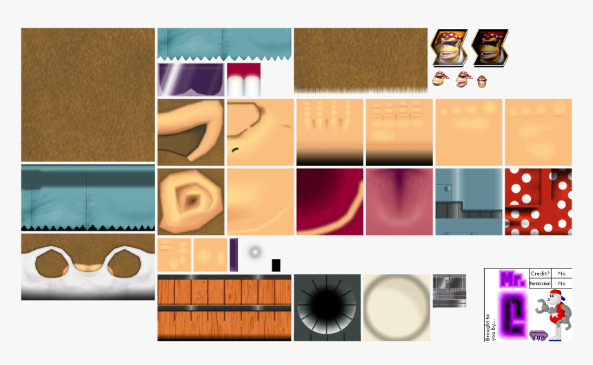 Clip Art Barrel Textures - Donkey Kong Barrel Texture, HD Png Download