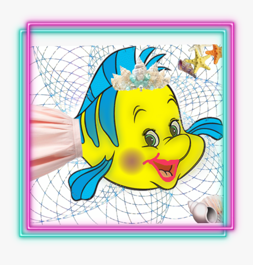 Flounder From The Little Mermaid, HD Png Download