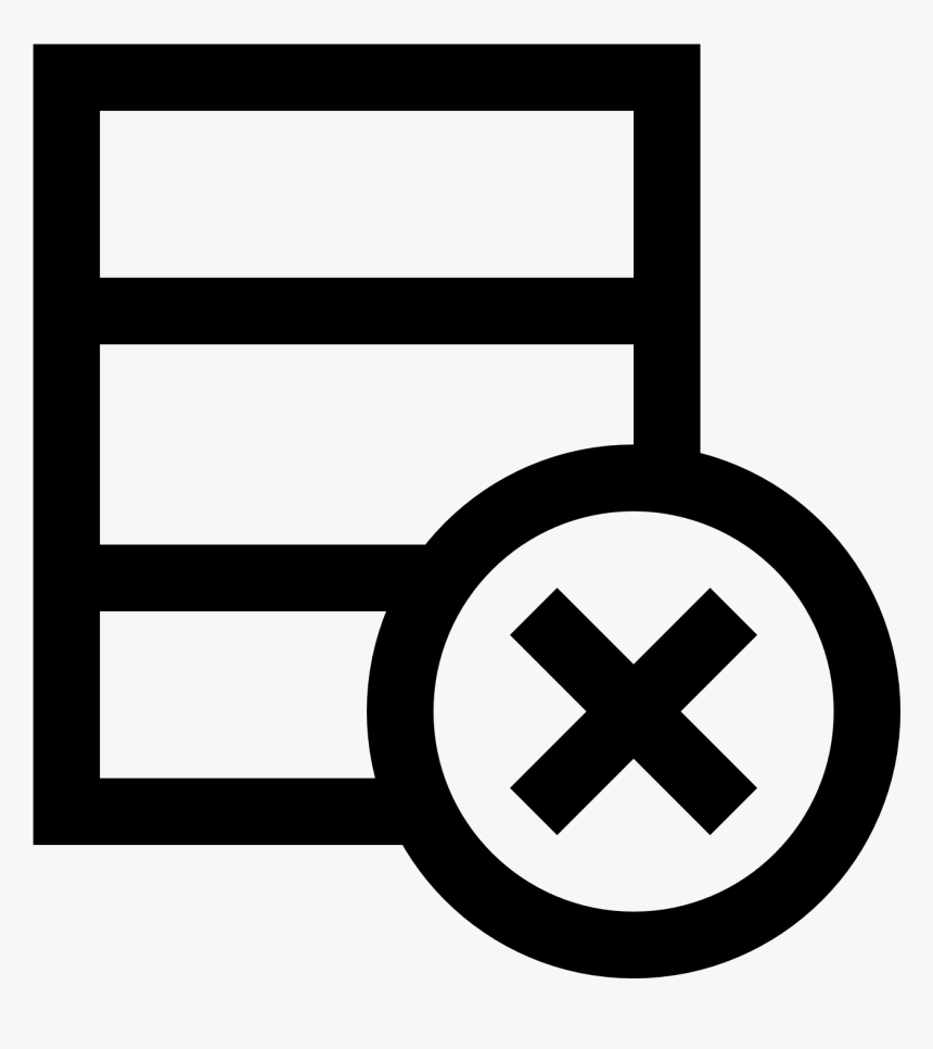 It S A Symbol With A Small Stack Of Coins Or Coin Shaped - Circle X Icon Png, Transparent Png