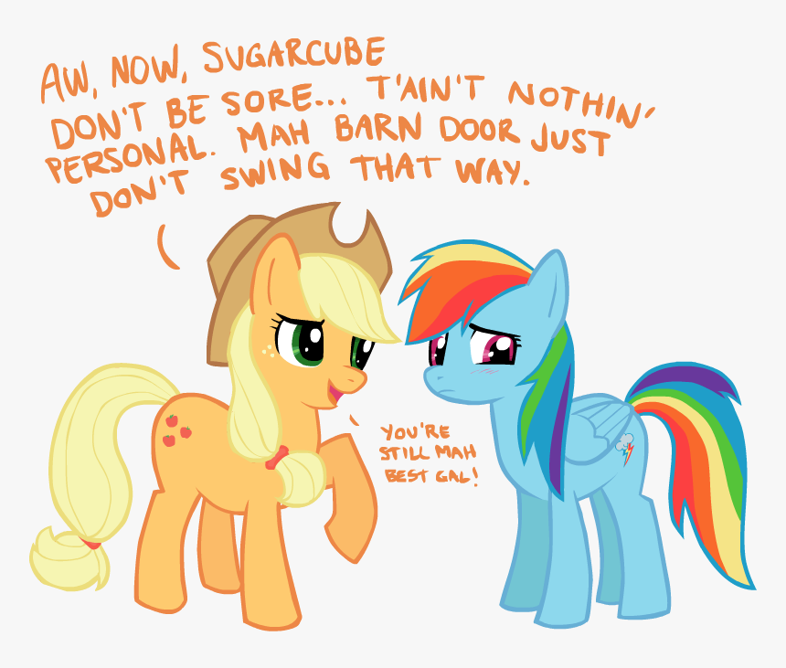 Rainbow Dash Fucking Applejack, HD Png Download