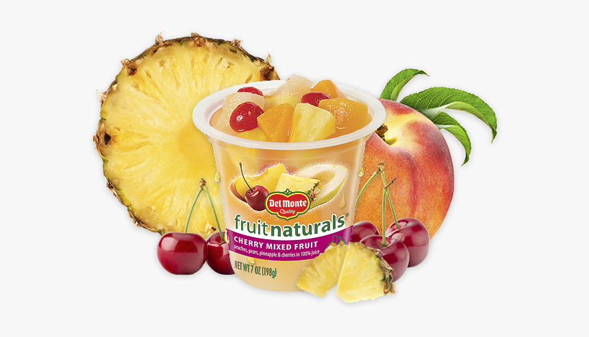 Fruit Naturals® Cherry Mixed Fruit - No Sugar Added Fruit Can, HD Png Download