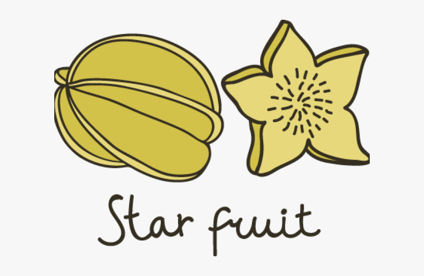 Starfruit Cliparts, HD Png Download