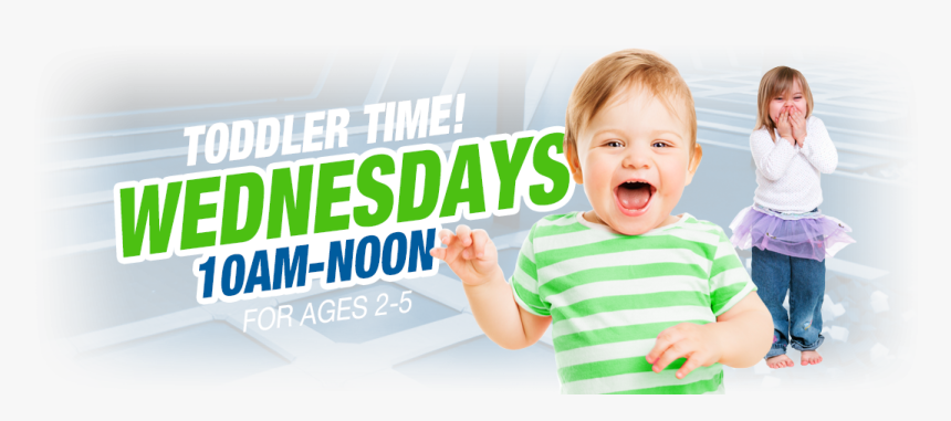 Wednesdays From 10am To Noon - Toddler, HD Png Download